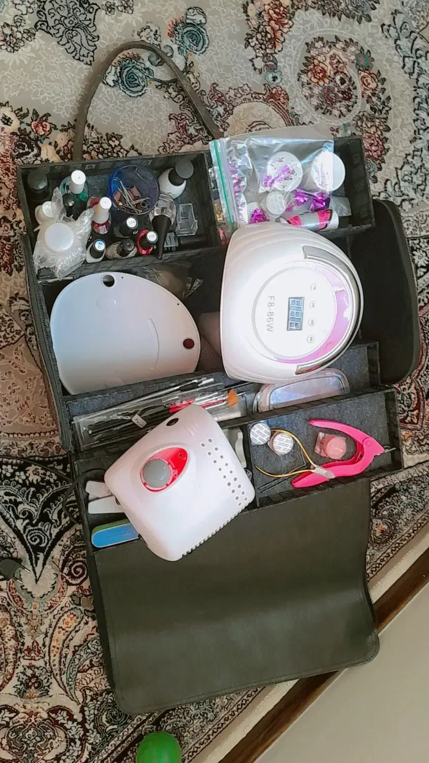 وسایل کاشت ناخن|آرایشی، بهداشتی، درمانی|باغستان, |دیوار