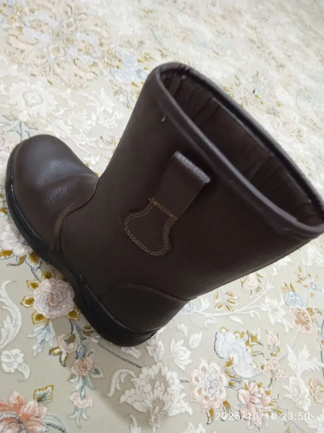 بوت ایمنی چرم طبیعی|کیف، کفش، کمربند|خرمآباد, |دیوار