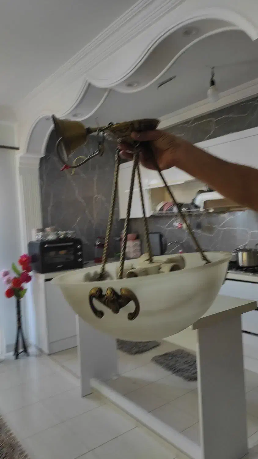 لوستر|لوستر و چراغ آویز|کیش, |دیوار