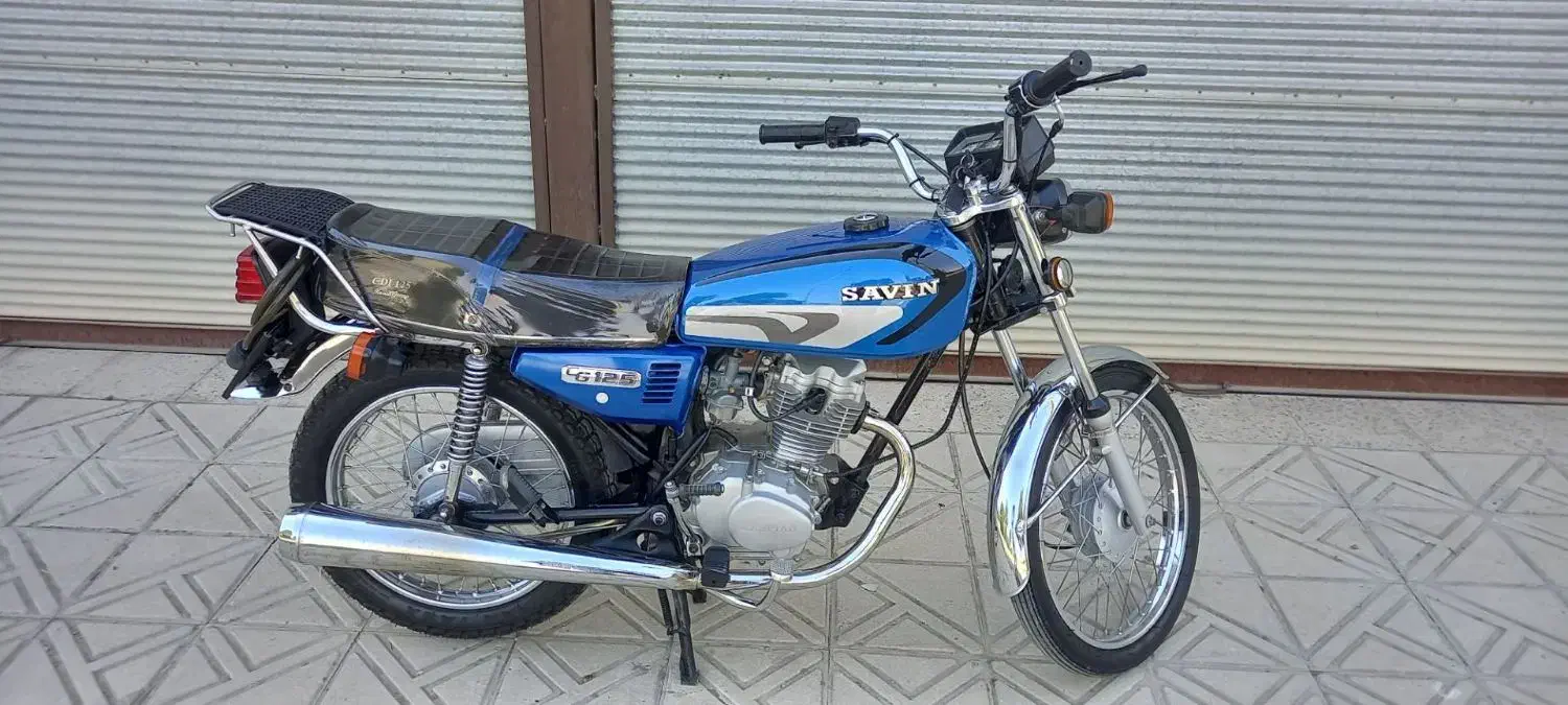 موتورسیکلت ساوین ۱۲۵|موتورسیکلت|اسدآباد, |دیوار