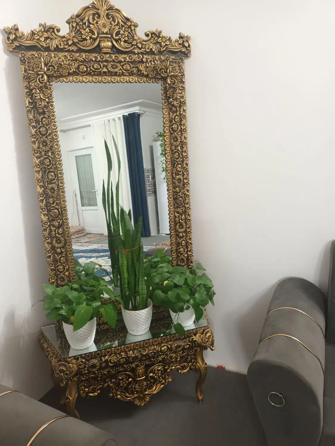 آینه قدی زیبا و نو|آینه|بجنورد, |دیوار