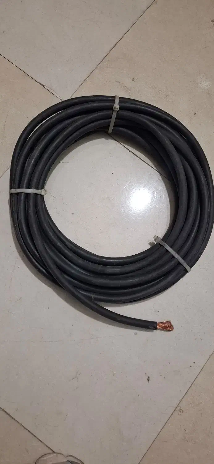 کابل جوشکاری سایز۱۸تمام مس|ابزارآلات|کوهدشت, |دیوار