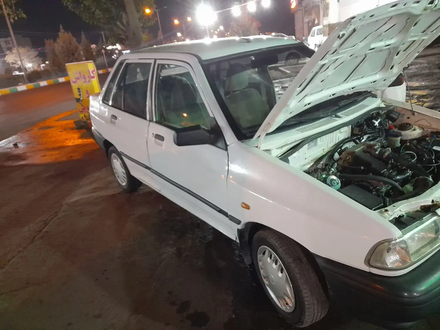 پراید صبا سفید مدل۸۶ کارمندی تک  کم کار سالم|خودرو سواری و وانت|کاشمر, |دیوار