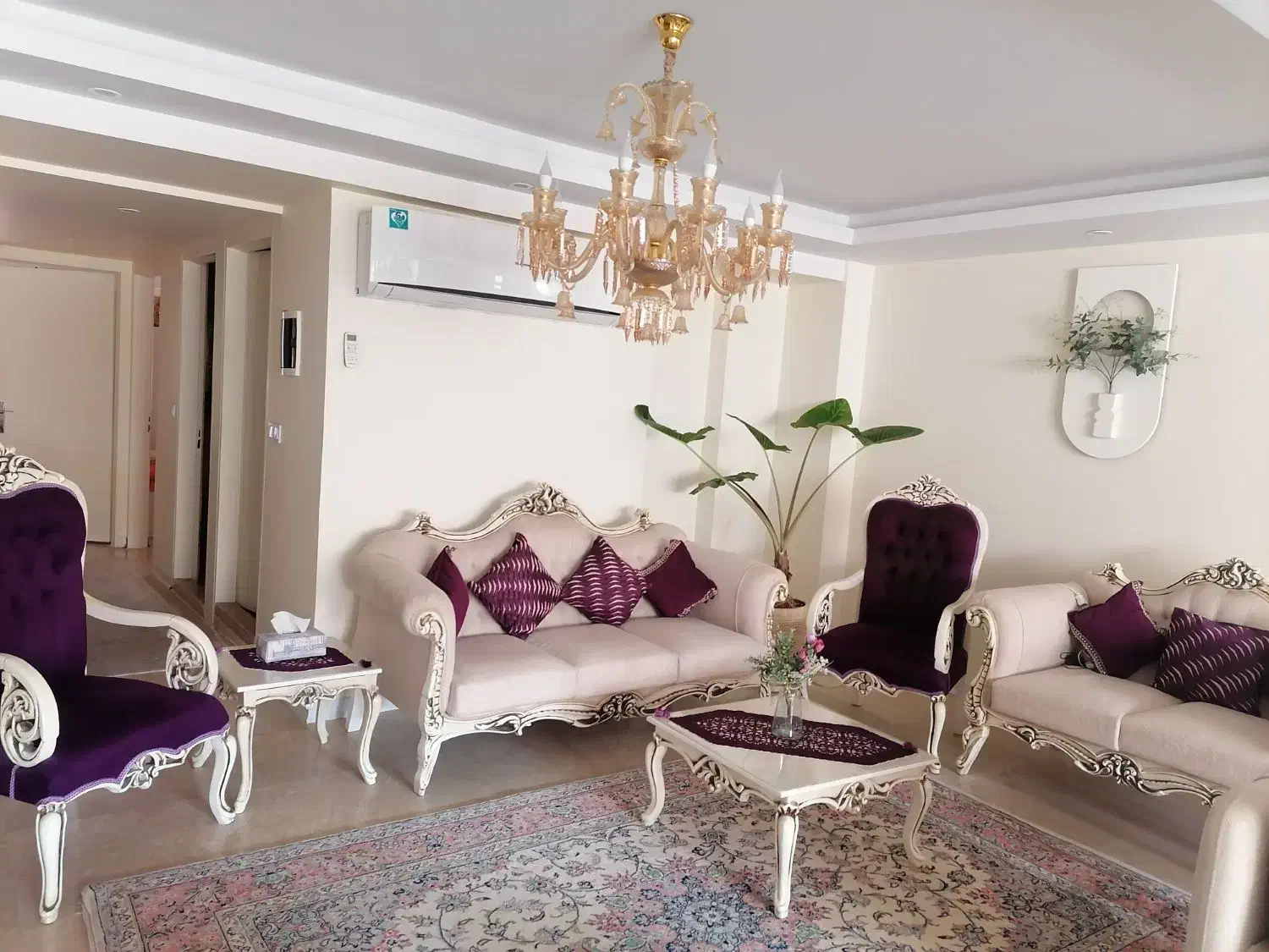 مبلمان هفت نفره و میز ناهارخوری|مبلمان خانگی و میز عسلی|تهران, تهرانپارس غربی|دیوار