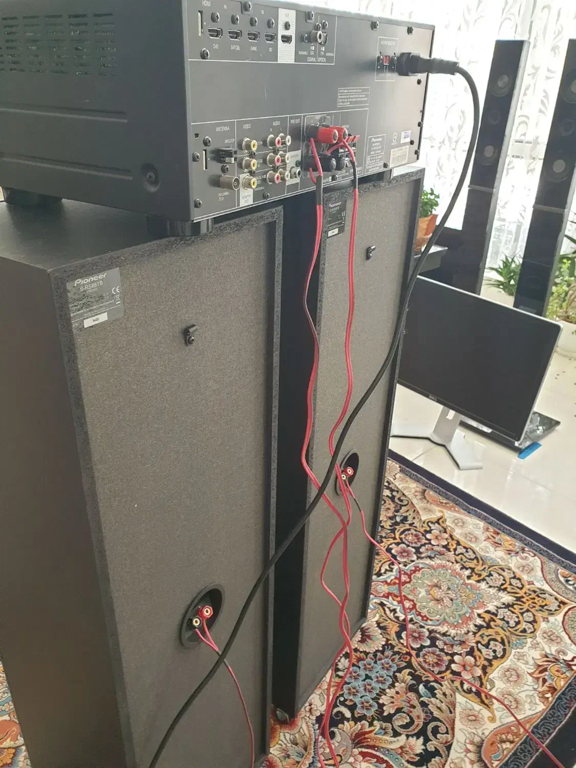 سینما خانواده پایونیر اصلی مدل vsx 524|سیستم صوتی خانگی|قائن, |دیوار