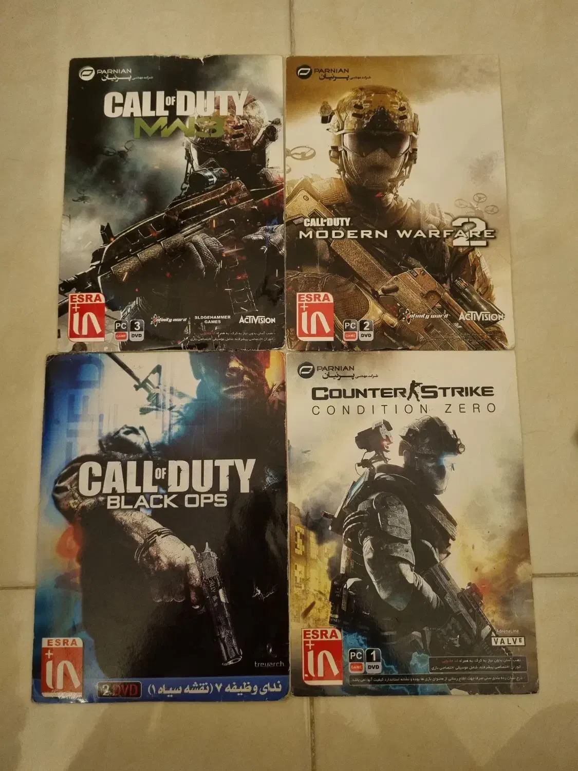 24 عدد بازی کامپیوتر در حد آکبند|کنسول، بازی ویدئویی و آنلاین|اسلامشهر, زرافشان|دیوار