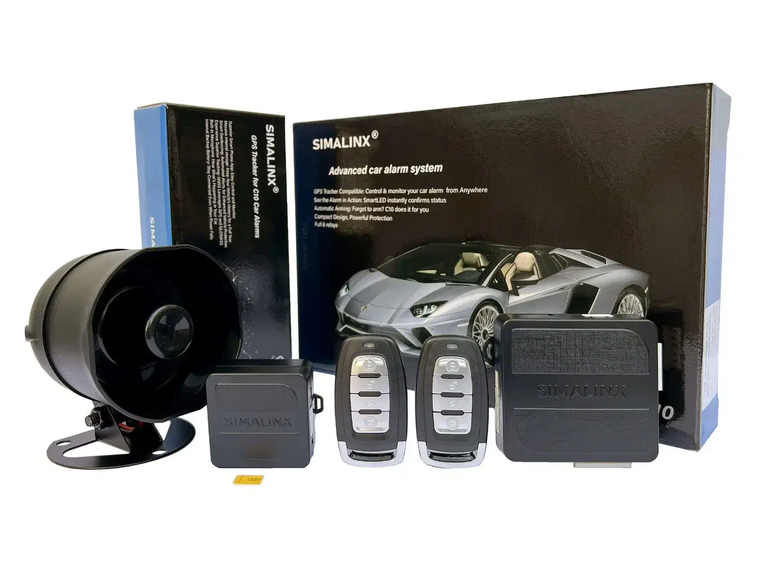 پک کامل سیمالینک(دزد گیرC10+ ردیاب G10)|قطعات یدکی و لوازم جانبی|رشت, نامجو|دیوار