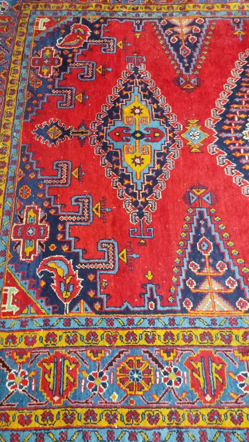 قالی ویس طرح لچک وترنج ۹متری|فرش|اصفهان, جاوان|دیوار