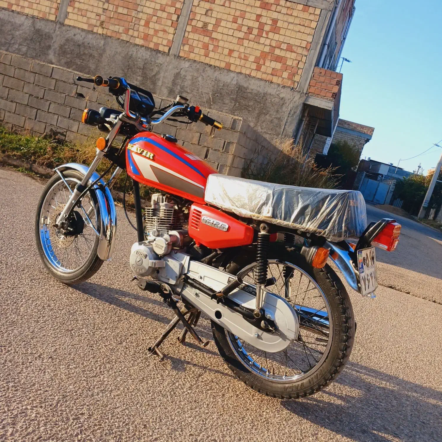 کویر۱۲۵ مدل۹۴ دیسک چپ|موتورسیکلت|گنبد کاووس, |دیوار