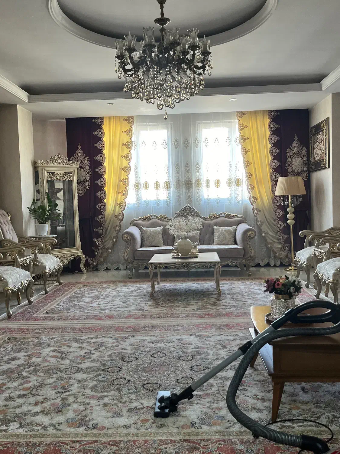 پرده سالن|پرده، رانر، رومیزی|کرج, عظیمیه|دیوار