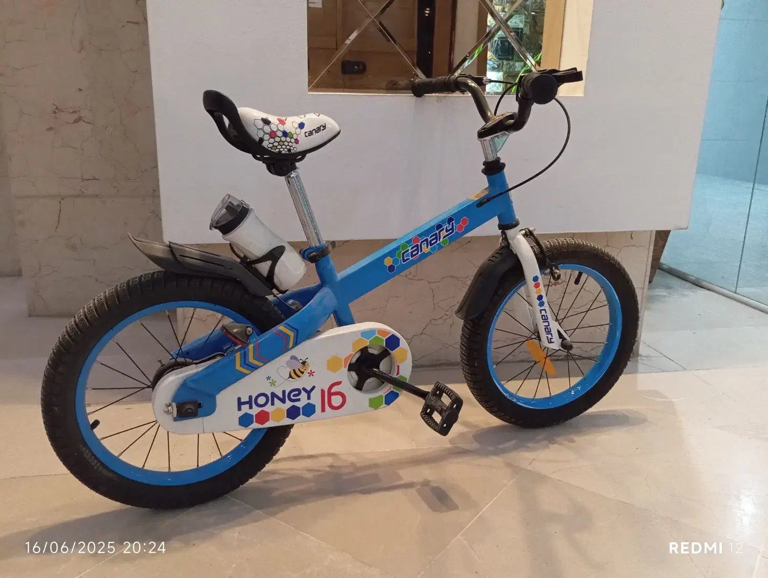 دوچرخه قناری سایز ۱۶|دوچرخه، اسکیت، اسکوتر|اصفهان, شهرک کاوه|دیوار