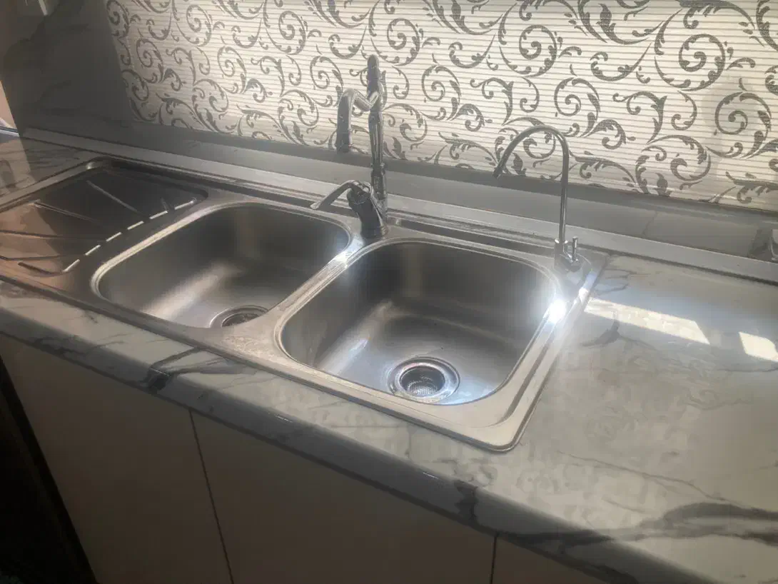 سینک با شیر و سیفون|مصالح و تجهیزات ساختمان|تهران, دبستان|دیوار