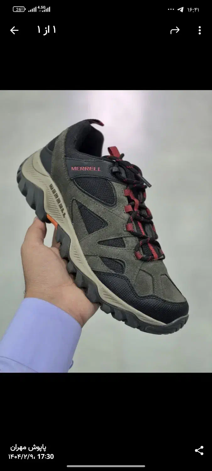 پوتین اورجینال و آکبند Merrell|کیف، کفش، کمربند|قزوین, |دیوار