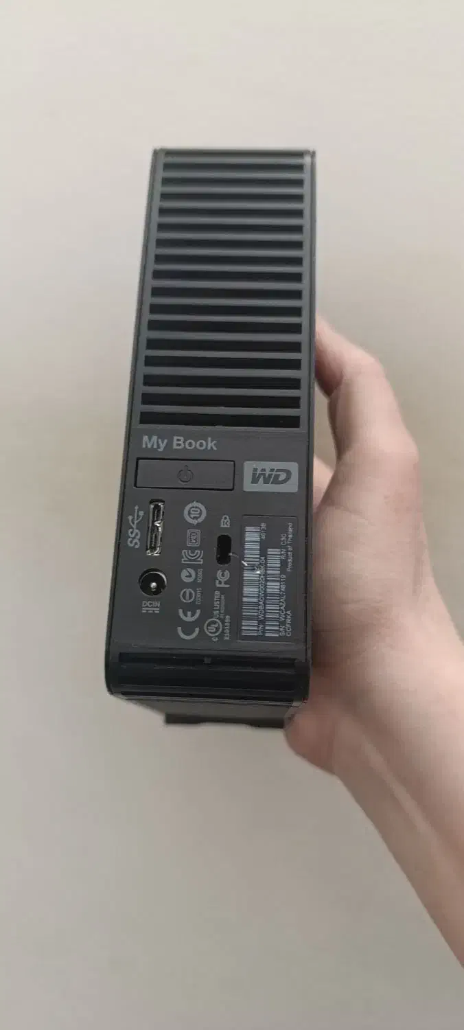 هارد اکسترنال ۲ ترابایت کم کار wd mybook|قطعات و لوازم جانبی رایانه|مشهد, شهرآرا|دیوار
