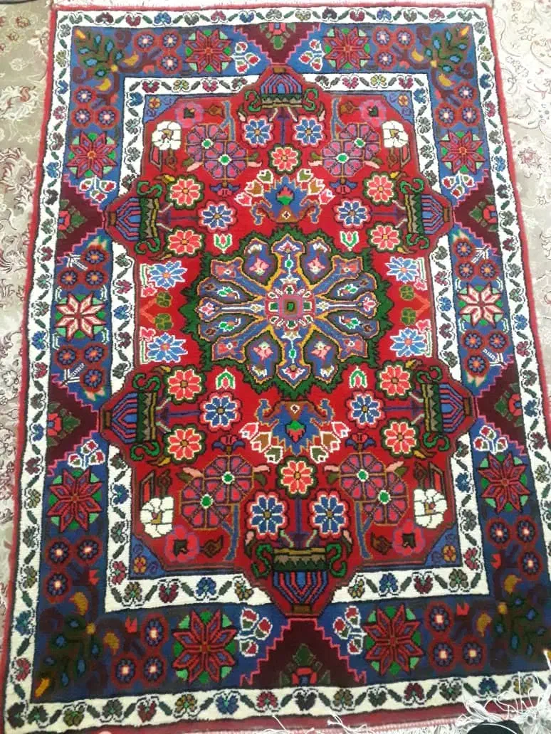 فرش زرع نیم کله گلی|فرش|بروجرد, |دیوار