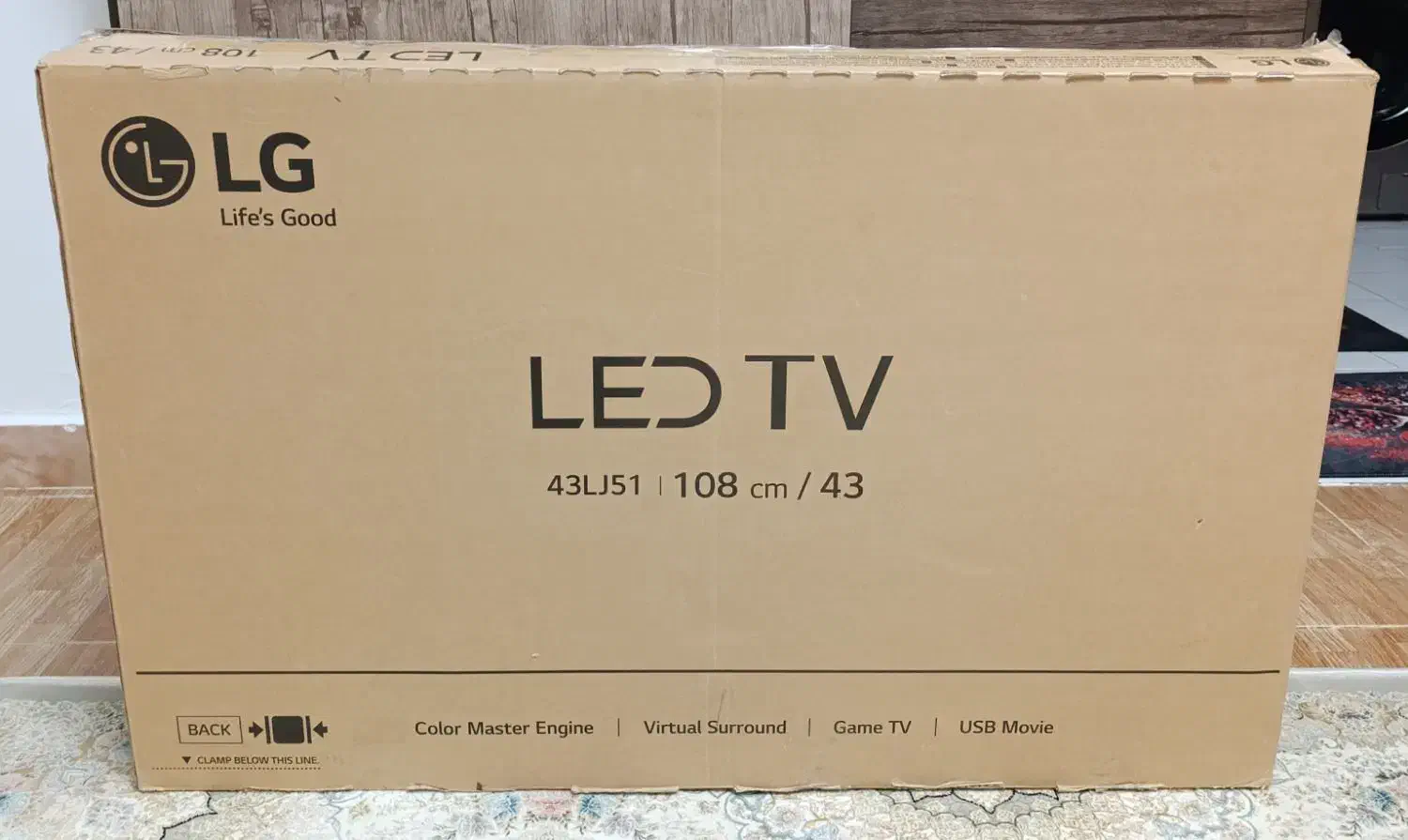 تلویزیون ال جی ۴۳|تلویزیون و پروژکتور|کرمانشاه, |دیوار