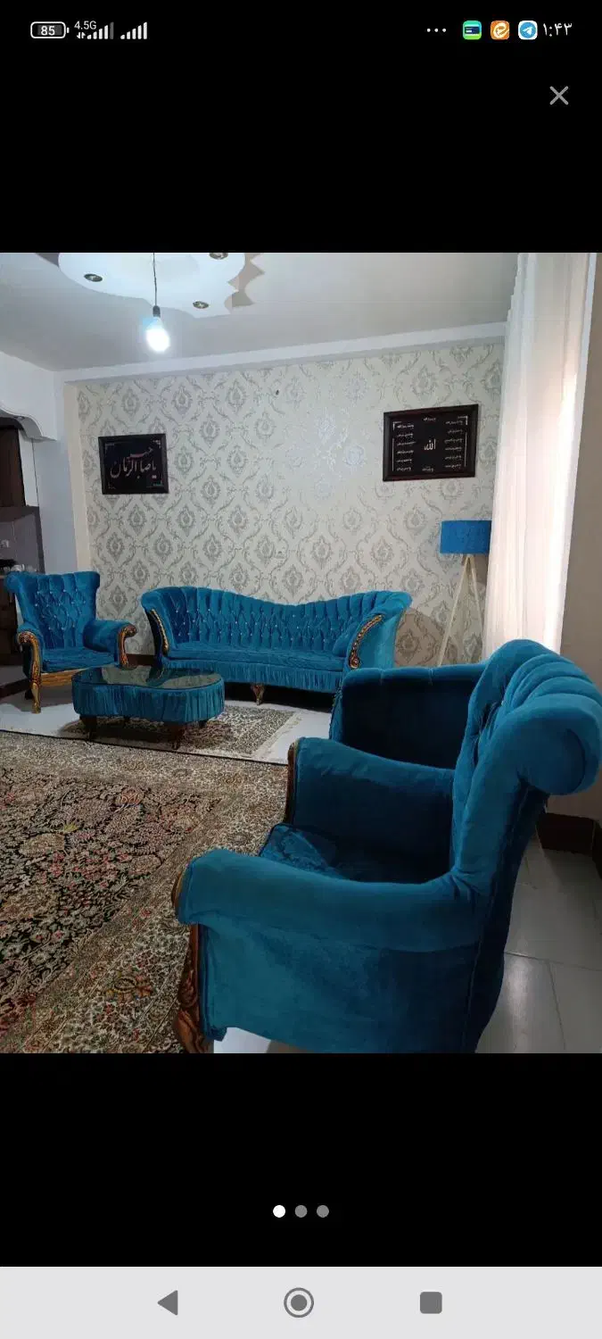مبل نیمه استیل|مبلمان خانگی و میز عسلی|آزادشهر, |دیوار