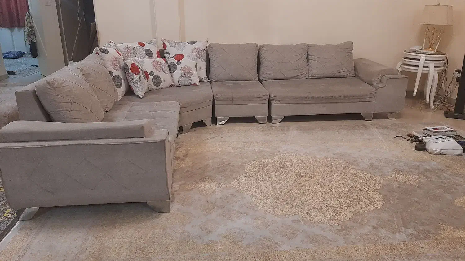 مبل ال ۷نفره|مبلمان خانگی و میز عسلی|تهران, جهاد|دیوار