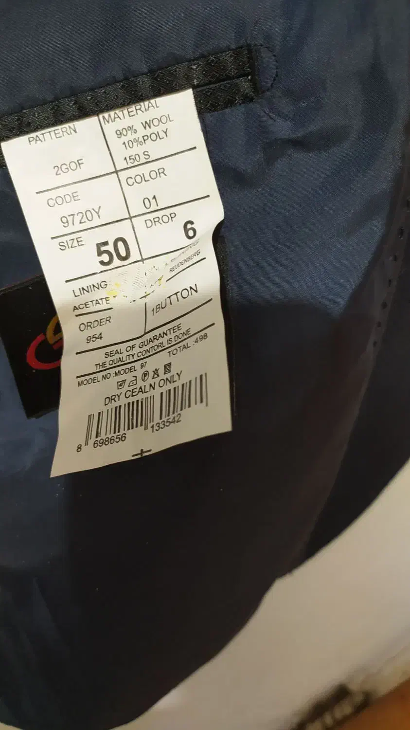 کت و شلوار مردانه سایز ۵۰ کاملا سالم|لباس|چالوس, |دیوار