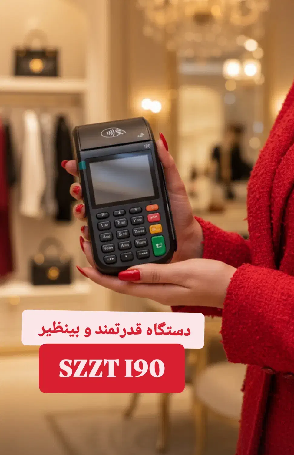دستگاه کارتخوان SZZT I90|فروشگاه و مغازه|پرند, فاز ۰|دیوار