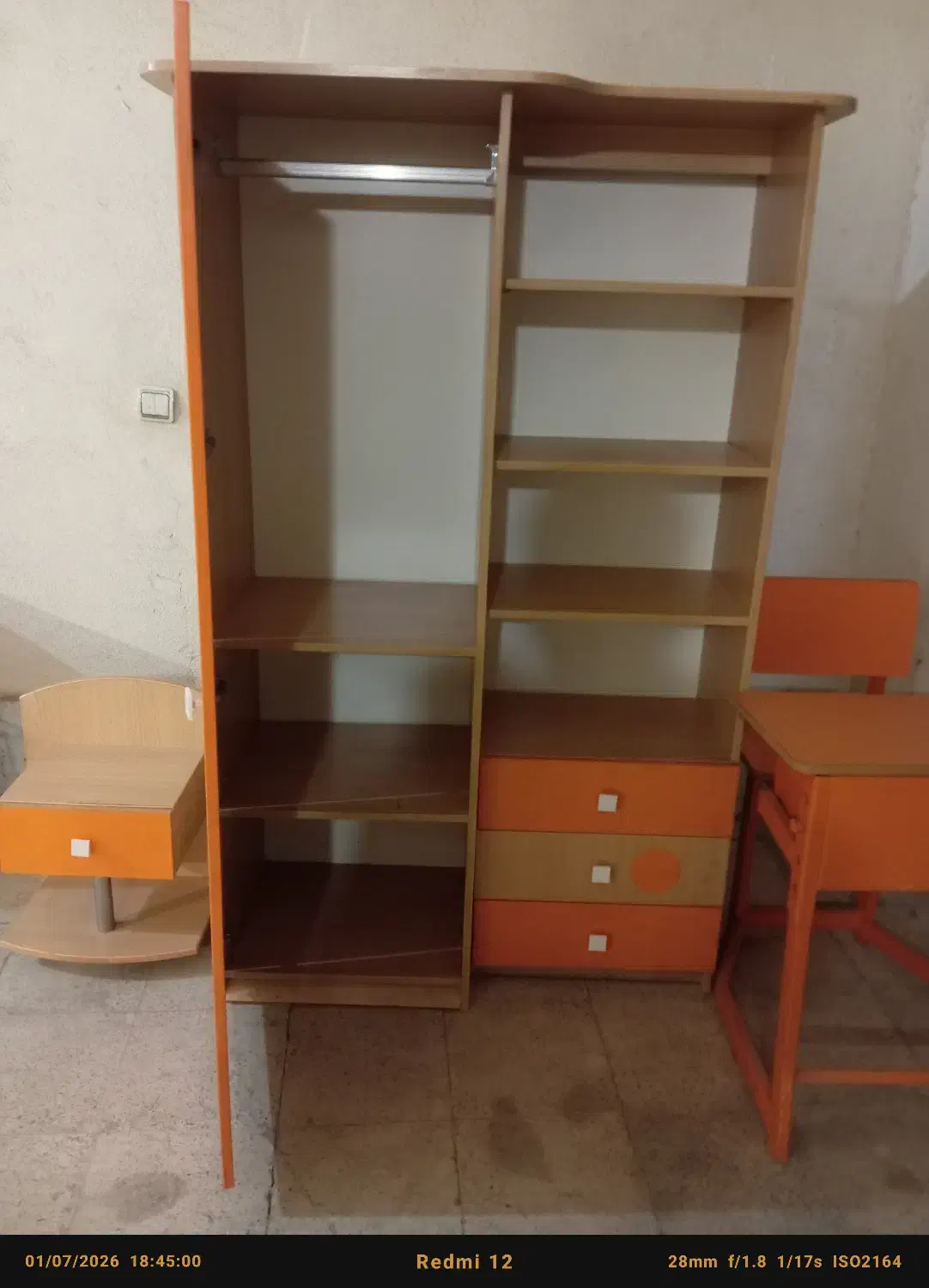 کمد ونیمکت|جاکفشی، کمد، دراور|محمدشهر, شهرک چمران|دیوار