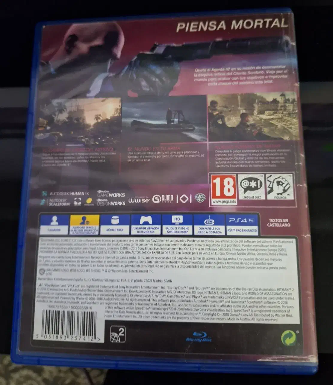 هیتمن ۲ بازی ps4 معاوضه hitman|کنسول، بازی ویدئویی و آنلاین|تهران, تهرانپارس غربی|دیوار