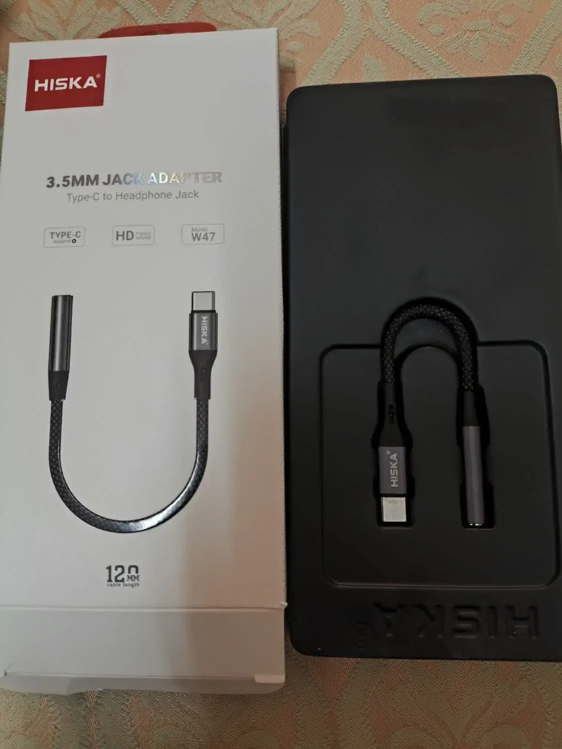 مبدل تایپ سی به جک 3.5 میلی متری|لوازم جانبی موبایل و تبلت|قم, تعویض پلاک|دیوار