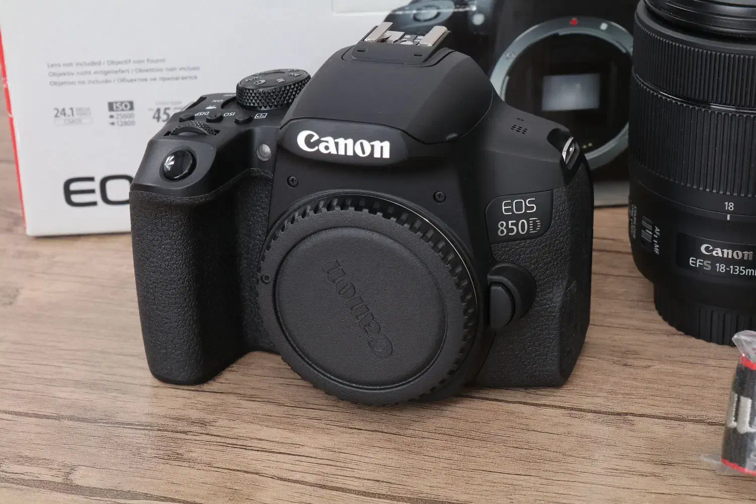 دوربین 850d کانن با لنز 135*18 USM آکبند|دوربین عکاسی و فیلمبرداری|قدس, شهرقدس|دیوار