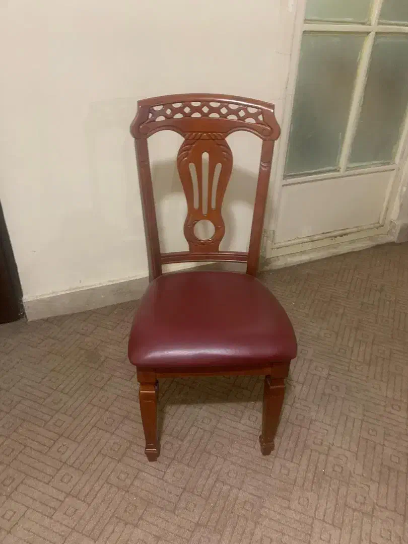 میز ده نفره انتیک چرم و چوب ده نفره ایتالیایی|میز و صندلی غذاخوری|اهواز, کوروش|دیوار