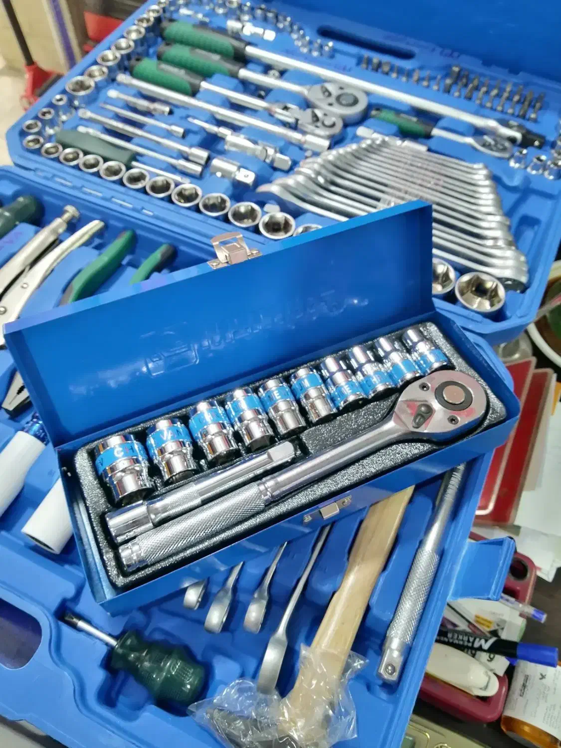 جعبه بکس 12 پارچه جعبه فلزی با کیفیت|ابزارآلات|اصفهان, کشاورزی|دیوار