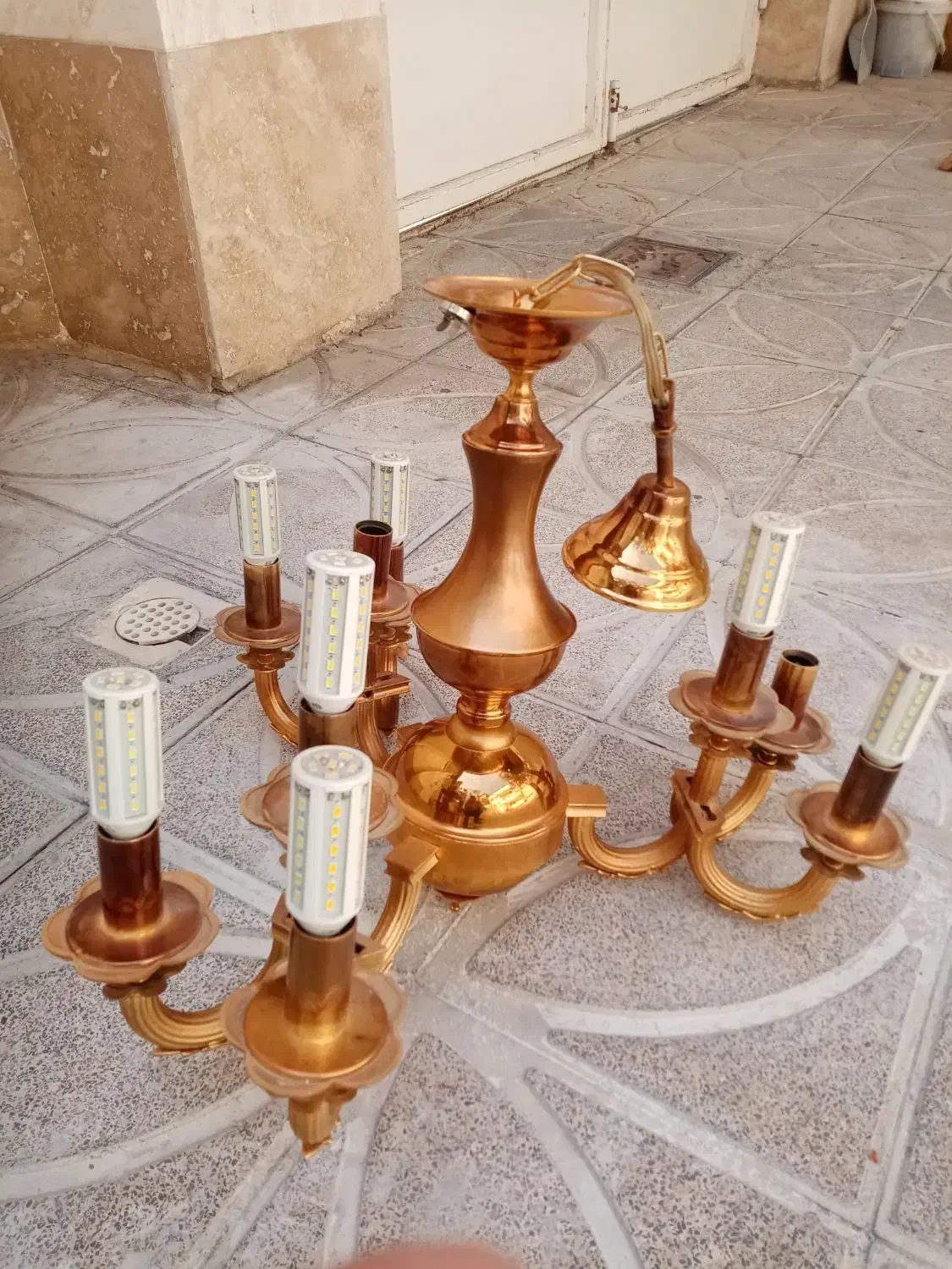 لوستر|لوستر و چراغ آویز|ارومیه, |دیوار