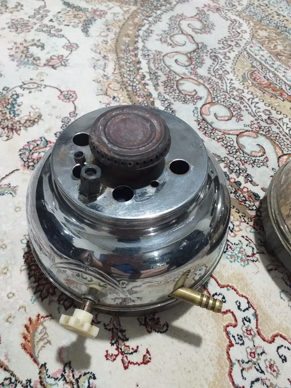 زیر سماور|سماور، چای‌ساز، قهوه‌ساز|بومهن, |دیوار