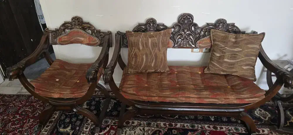 سرویس مبلمان با میز ناهارخوری|مبلمان خانگی و میز عسلی|امیرآباد, |دیوار