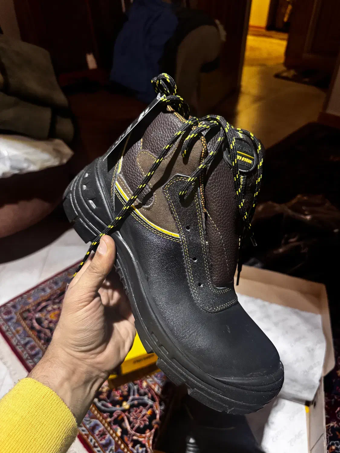 کفش ایمنی پاتن سیفتی|کیف، کفش، کمربند|قزوین, |دیوار