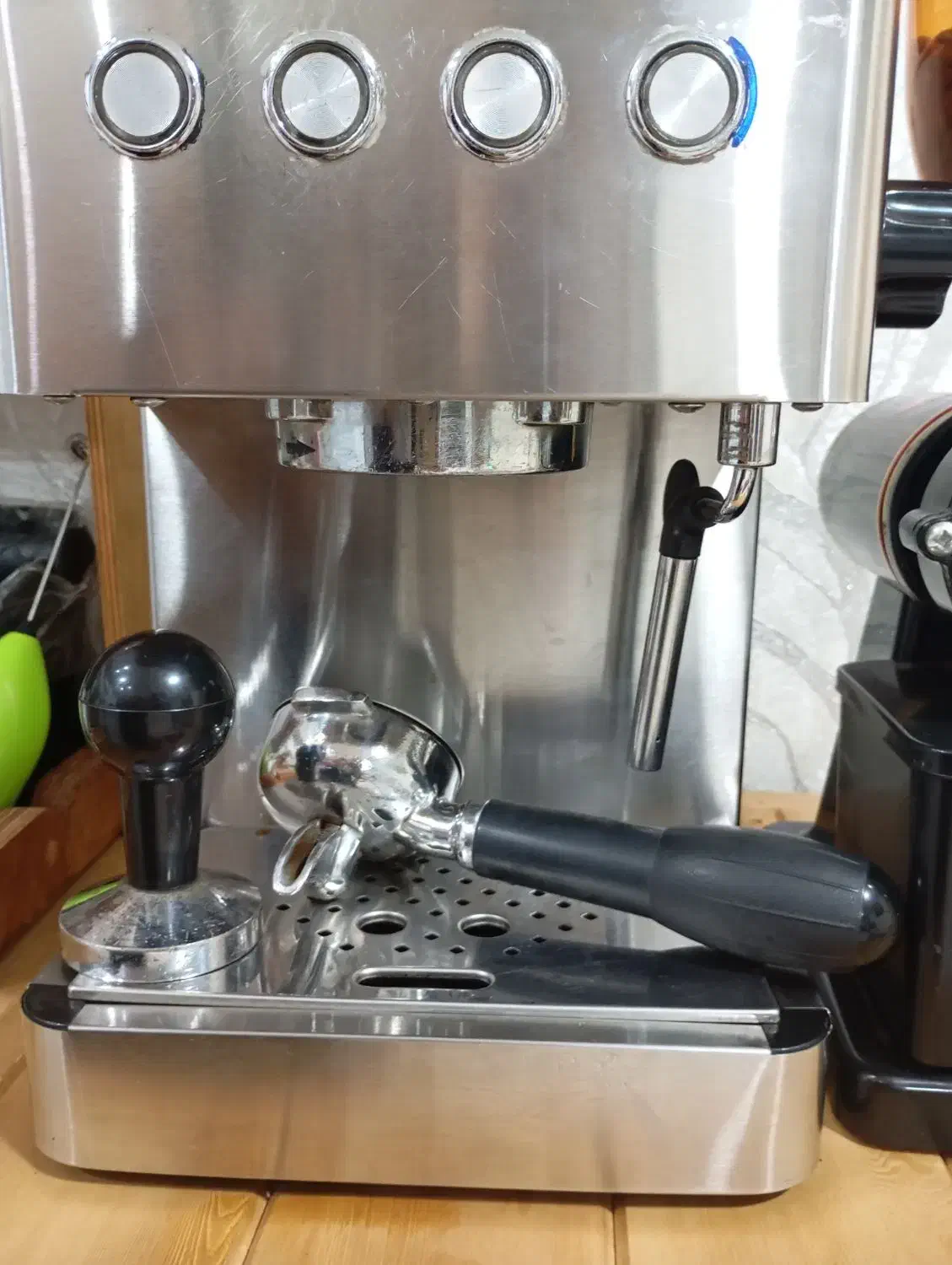 دستگاه اسپرسو نیمه صنعتی بارنی ۲۰بار|سماور، چای‌ساز، قهوه‌ساز|آبادان, |دیوار