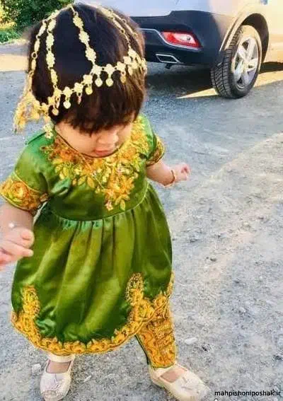 شلوار و لباس بچگانه بندری|لباس|قشم, |دیوار