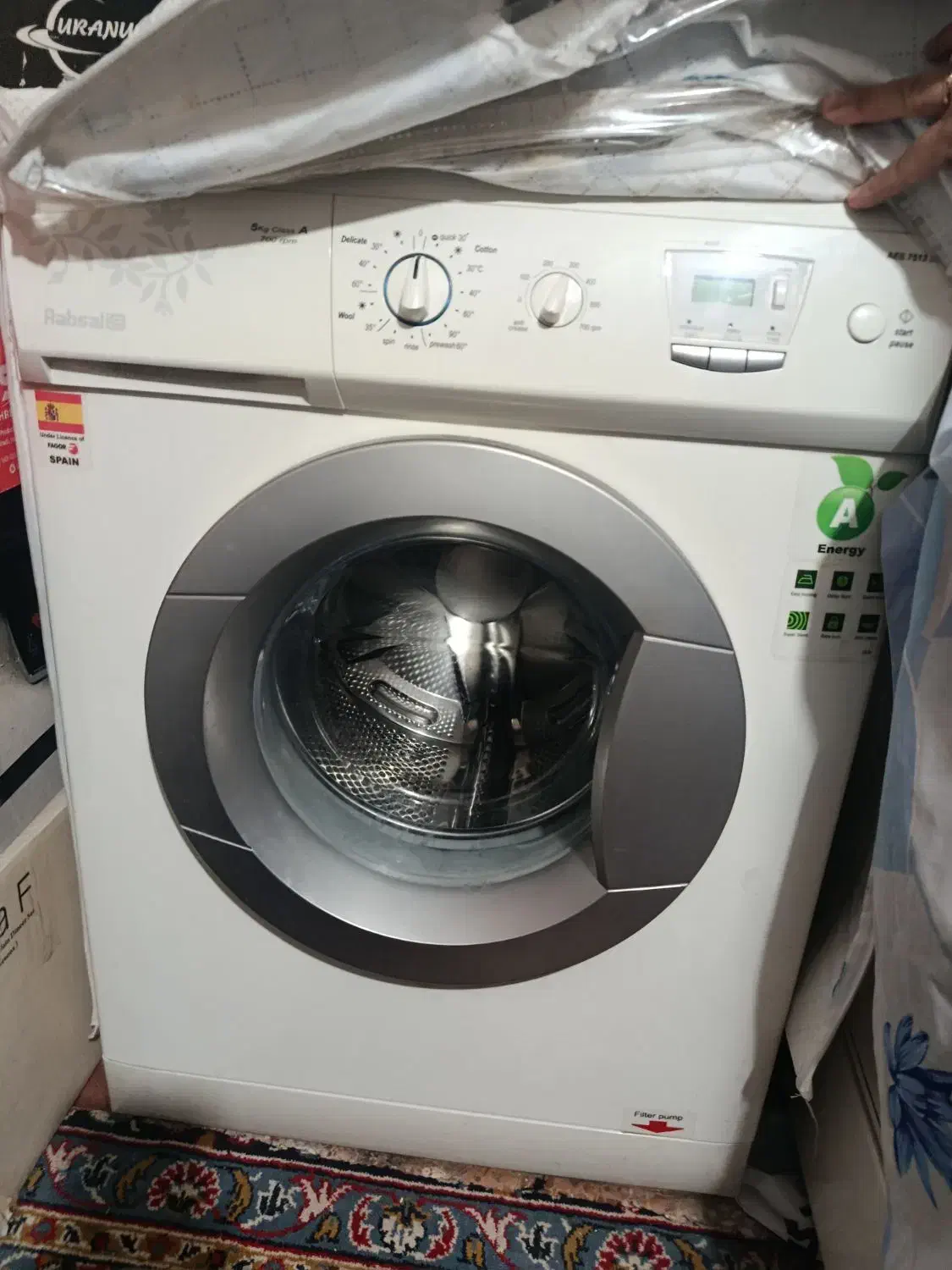 لباسشویی 5 کیلویی در حد نونو|ماشین لباسشویی و خشک‌کن لباس|خرم‌آباد, |دیوار