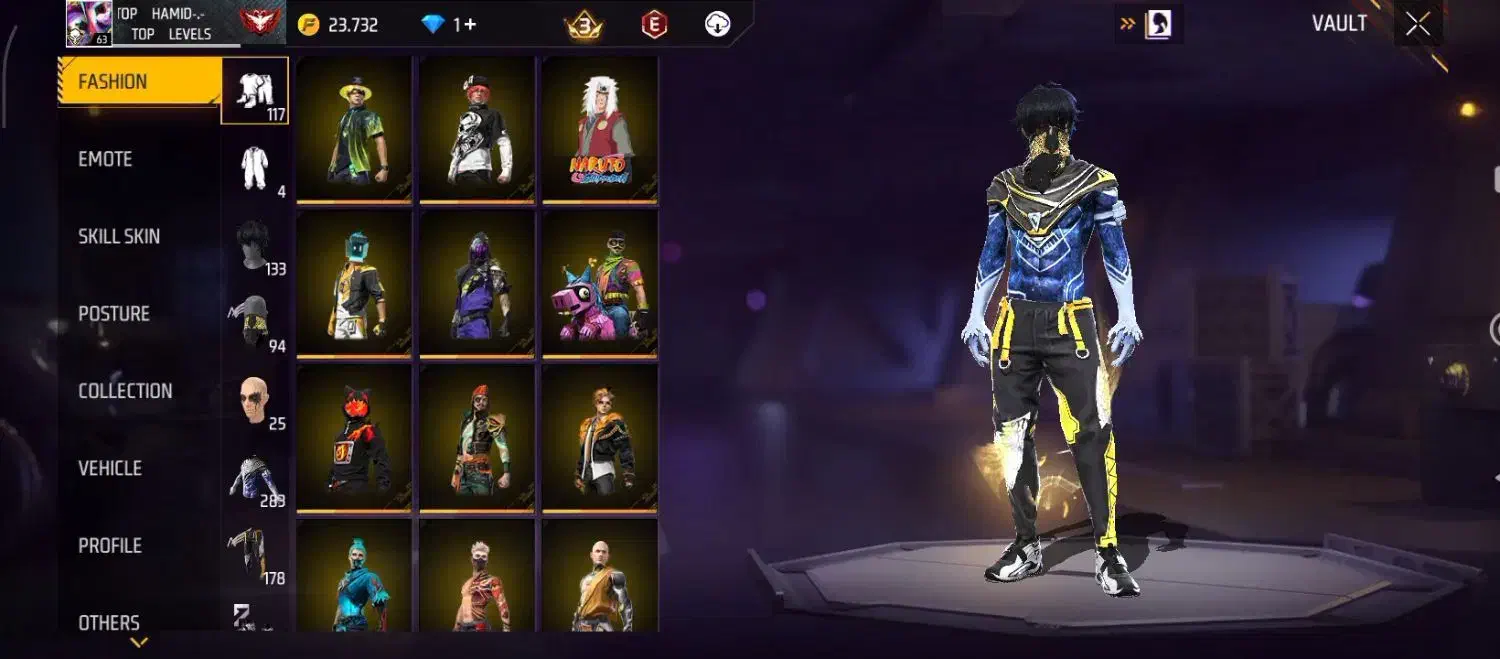 اکانت فری فایر|کنسول، بازی ویدئویی و آنلاین|اصفهان, آزادگان|دیوار