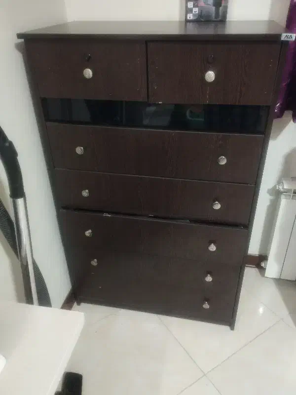 دراور۷کشو|جاکفشی، کمد، دراور|کرمان, |دیوار