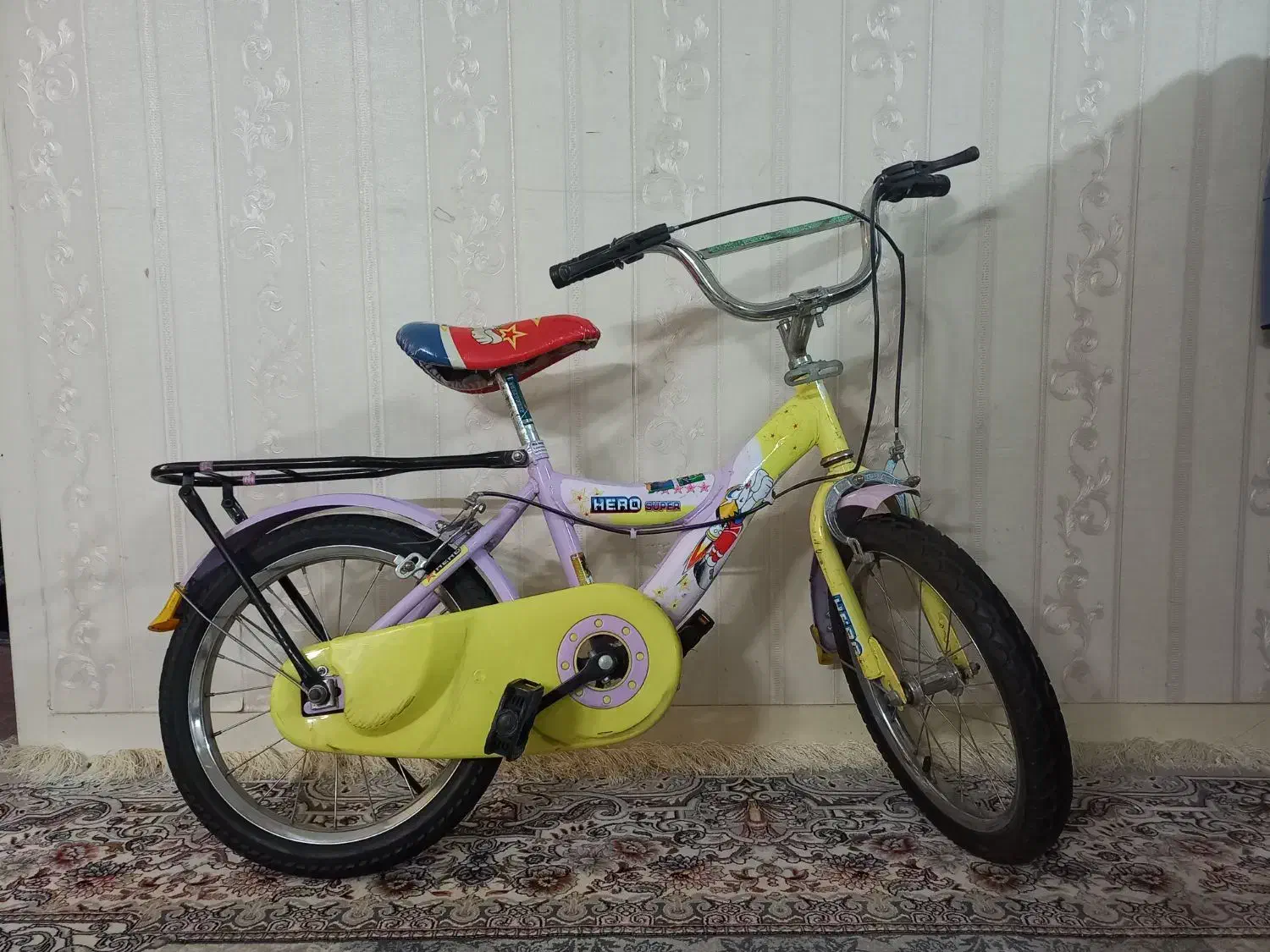 دوچرخه ۱۶ دخترانه مدل هیرو|دوچرخه، اسکیت، اسکوتر|فردیس, شهرک ۱۱۰|دیوار