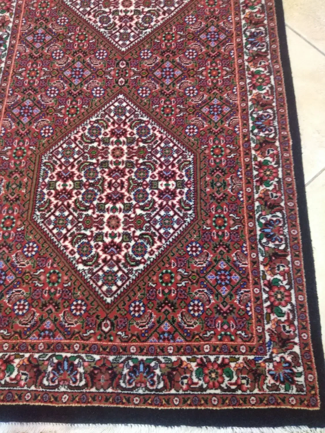 کناره دستبافت افشار|فرش|زنجان, |دیوار