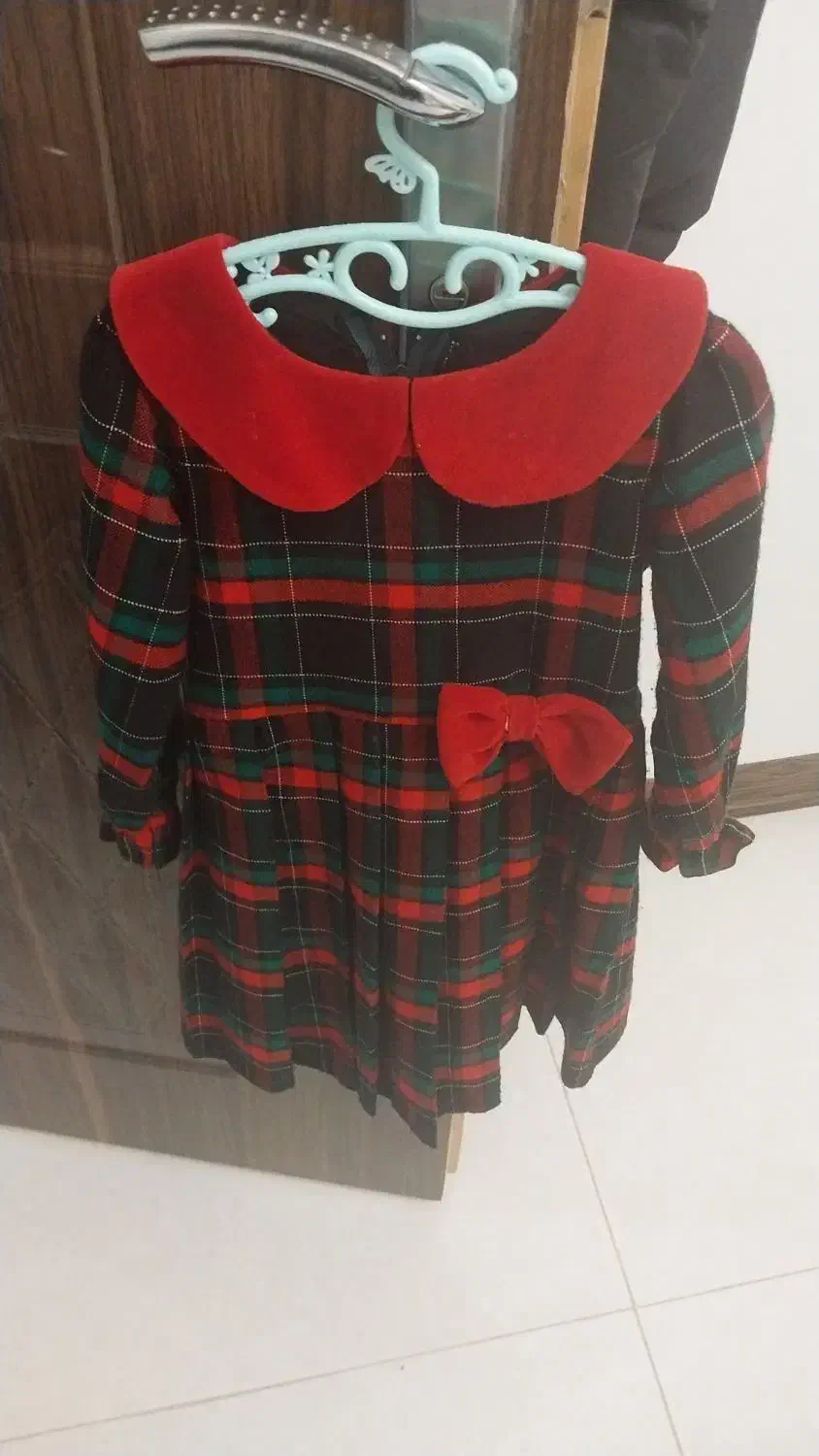 لباس یلدایی پارچه پشمی|کفش و لباس بچه|کرمان, |دیوار