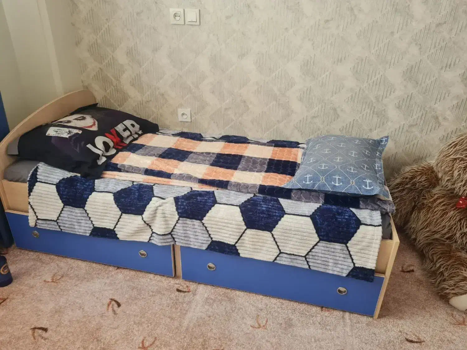 فروش تخت و کد پسرانه|تخت و سرویس خواب|شاهرود, |دیوار