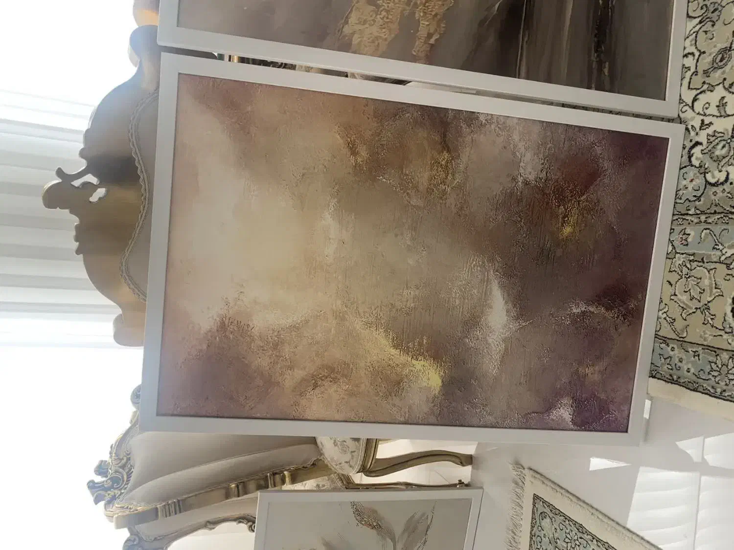 قاب عکس به ابعاد یک در یک و دو تای دیگه یک در شصت|تابلو، نقاشی، عکس|اصفهان, طامه|دیوار