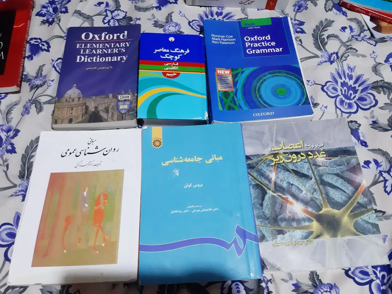 روانشناسی و انگلیسی|کتاب و مجله ادبی|شیراز, حافظیه|دیوار