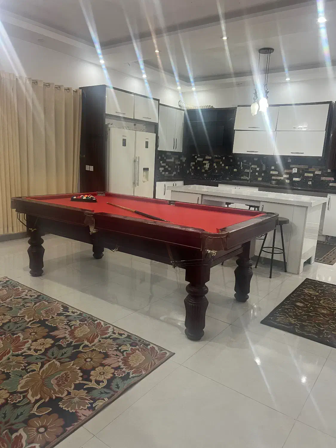 استخردار بیلیارد سیستم صوتی شهرکی مالک هستم|اجارهٔ کوتاه‌مدت ویلا و باغ|سلمان‌شهر, |دیوار