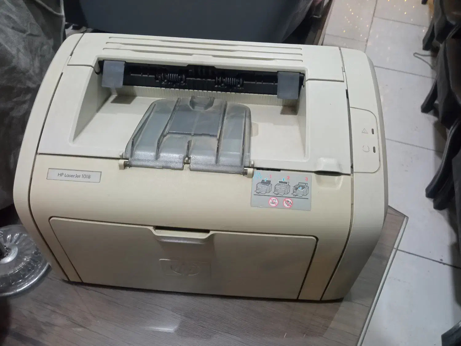 دستگاه پرینتر hp لیزری مدل 1018|پرینتر، اسکنر، کپی، فکس|اصفهان, فروردین|دیوار