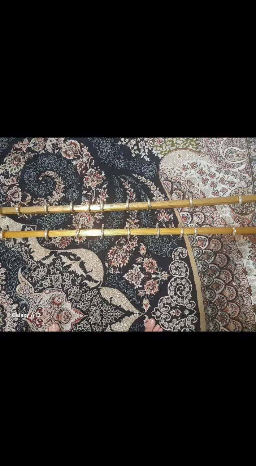 چوب پرده طلایی|پرده، رانر، رومیزی|سبزوار, باهنر|دیوار