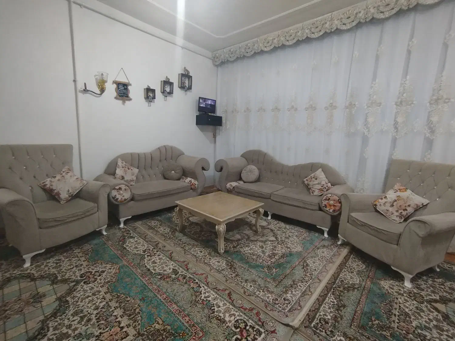 مبلمان۷نفره|مبلمان خانگی و میز عسلی|چرداول, |دیوار