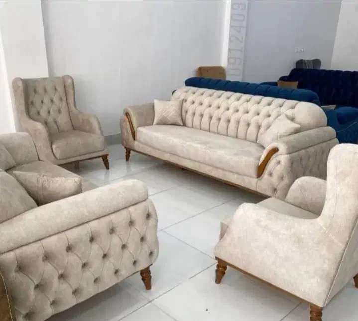 مبل راحتی اقتصادی|مبلمان خانگی و میز عسلی|مشکیندشت, |دیوار